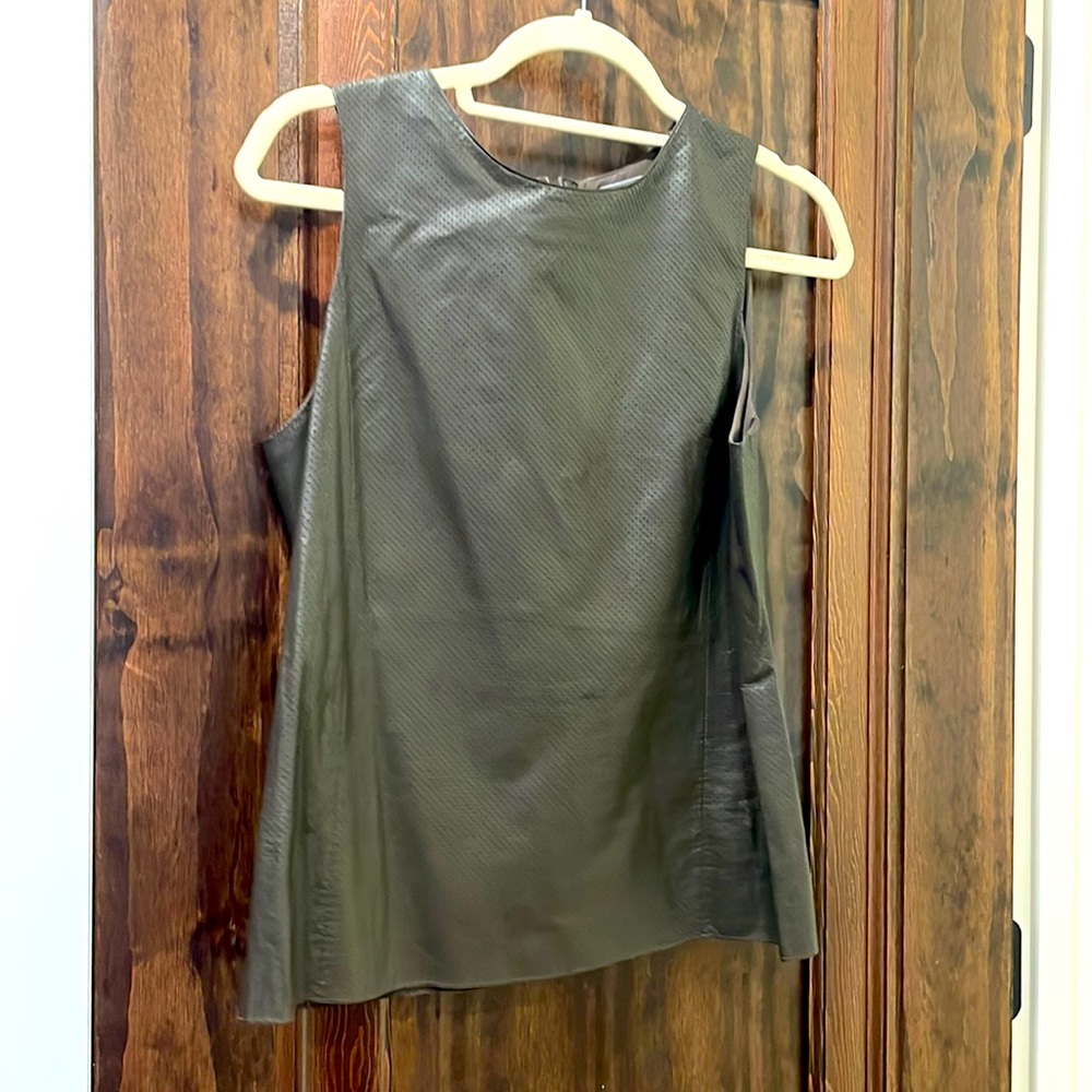 Leather Top